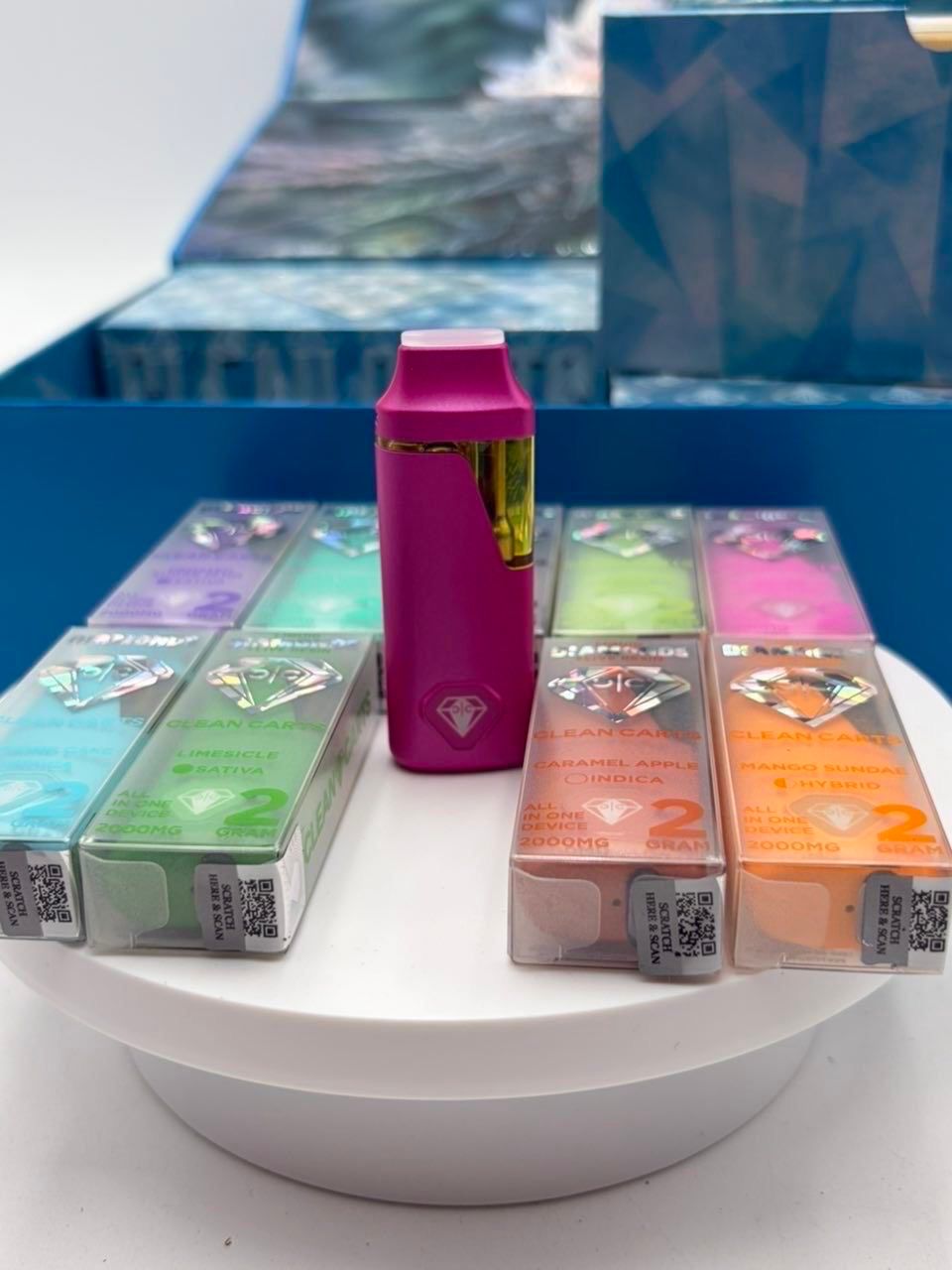 Clean Carts Diamond 2g Disposables