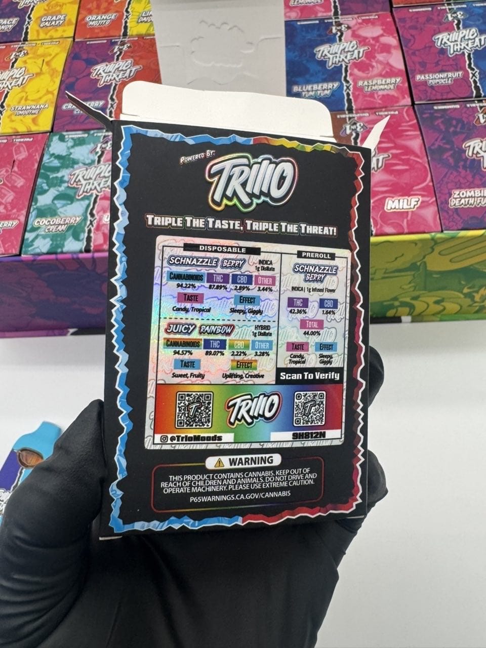 Triple Threat by Triio (Disposable x Gummies x Preroll)