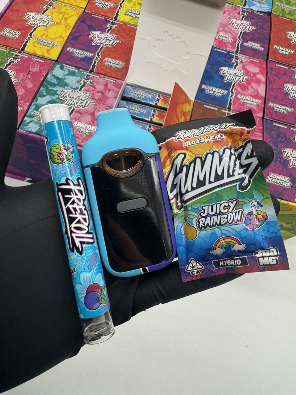 Triple Threat by Triio (Disposable x Gummies x Preroll)